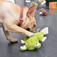 HKM-0684989 Pet Plush Vocal Toy - Bite-Resistant Multi-Texture Interactive Companion