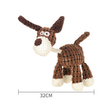 HKM-0684989 Pet Plush Vocal Toy - Bite-Resistant Multi-Texture Interactive Companion