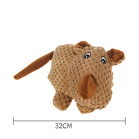 HKM-0684989 Pet Plush Vocal Toy - Bite-Resistant Multi-Texture Interactive Companion