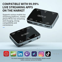 HKM-068691 Stereo Sound Card Adapter for IPhone 15 and Huawei Type-C Mobile Devices