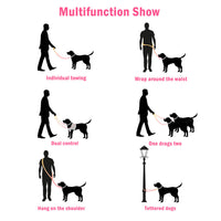 HKM-0687165 Multi-Purpose Reflective Nylon Pet Walking Rope for Dogs and Cats