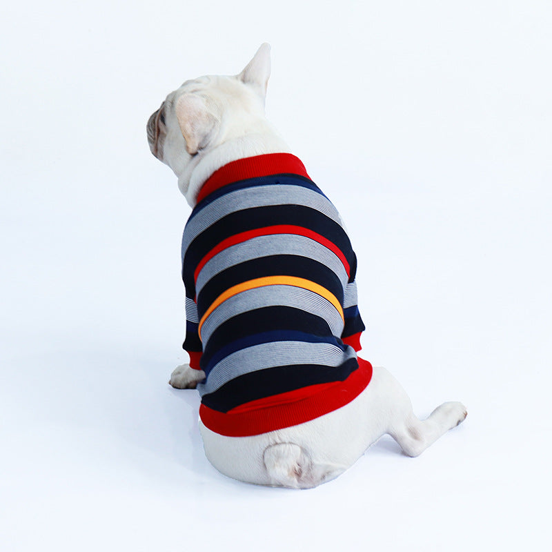 HKM-0687549 Cozy Cotton Sweater Coat for Dogs and Cats – Winter Pet Apparel in Multiple Sizes