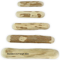 HKM-0688189 Wooden Dog Bite Molar Rod - Various Diameters for Chewing and Dental Health