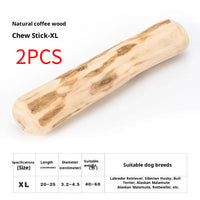 HKM-0688189 Wooden Dog Bite Molar Rod - Various Diameters for Chewing and Dental Health