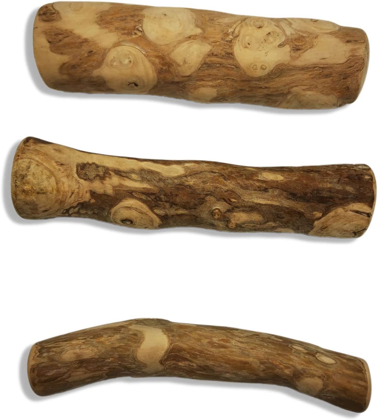 HKM-0688189 Wooden Dog Bite Molar Rod - Various Diameters for Chewing and Dental Health