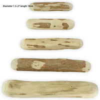 HKM-0688189 Wooden Dog Bite Molar Rod - Various Diameters for Chewing and Dental Health