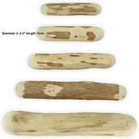 HKM-0688189 Wooden Dog Bite Molar Rod - Various Diameters for Chewing and Dental Health