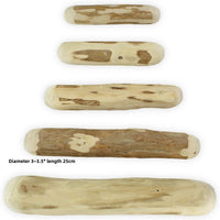 HKM-0688189 Wooden Dog Bite Molar Rod - Various Diameters for Chewing and Dental Health