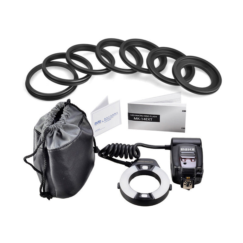 HKM-068947 Macro Ring Flash for Canon 5D Mark IV - TTL Metering for Close-Up Photography