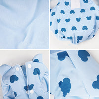 HKM-0689725 Cotton Cartoon Bear Vest for Pets in Yellow and Pink, Various Sizes Available