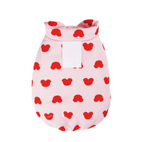 HKM-0689725 Cotton Cartoon Bear Vest for Pets in Yellow and Pink, Various Sizes Available