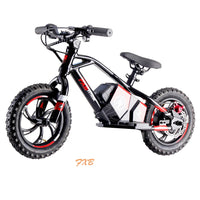 HKM-069203 Electric Balance Bike for Kids 12" 36V 5AH Lightweight Aluminum Frame Drum Brake for Ages 2-5