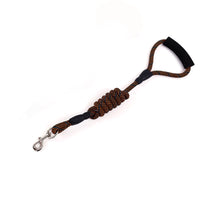 HKM-0692925 Nylon Dog Traction Rope with Handle and Spring for Enhanced Control