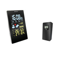 HKM-069331 Indoor and Outdoor Thermometer and Hygrometer with Weather Forecast and Barometric Pressure Display