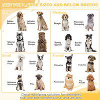HKM-0694589 Whelping Box for Puppies with Adjustable Door, Pig Rail & Cleaning Pad - Fits Small to Large Breeds, 41" x 39"