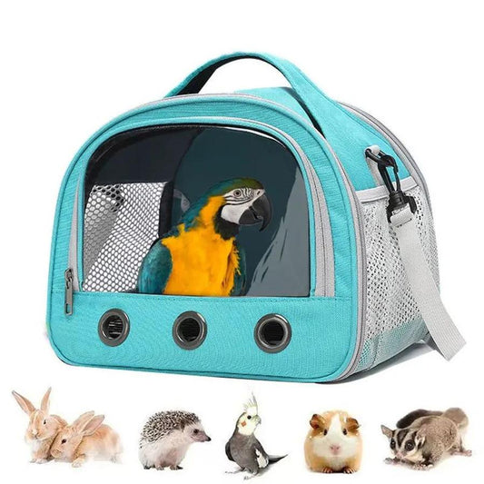 HKM-069459 Portable Foldable Bird Bag for Small Pets - Ideal for Parrots, Hamsters, and Pigeons