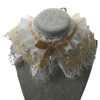 HKM-0696509 Lace Triangle Scarf for Pets - Princess Style Saliva Towel in Color Matching Patterns, Sizes XS to L