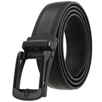 HKM-069651 Men's Genuine Leather Belt, Model LY33-23426-5, Durable & Stylish Design