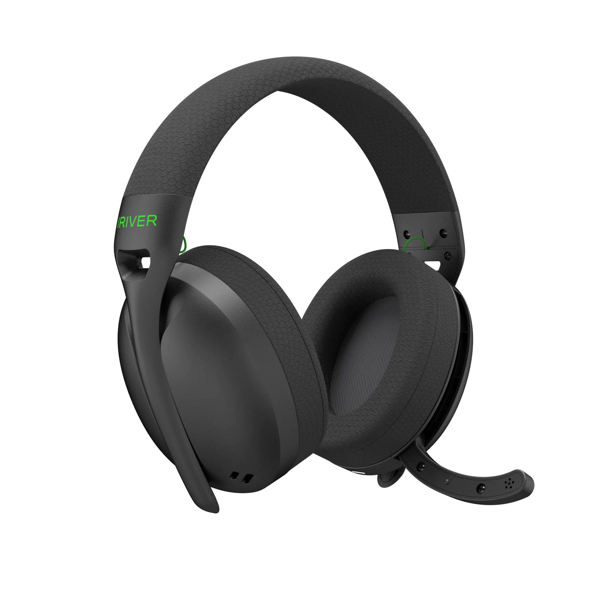 HKM-069779 Wired Over-Ear Headphones with Noise Cancelling and Multi-Coloured Game Atmosphere Light