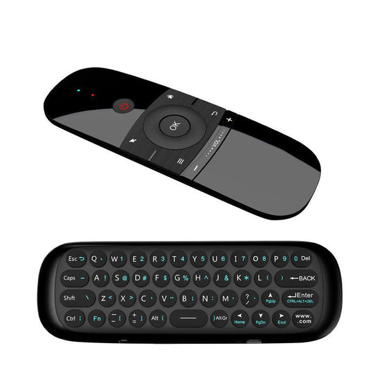 HKM-069843 Compact Wireless Keyboard, Mouse, and Remote Control Set for Convenient Use