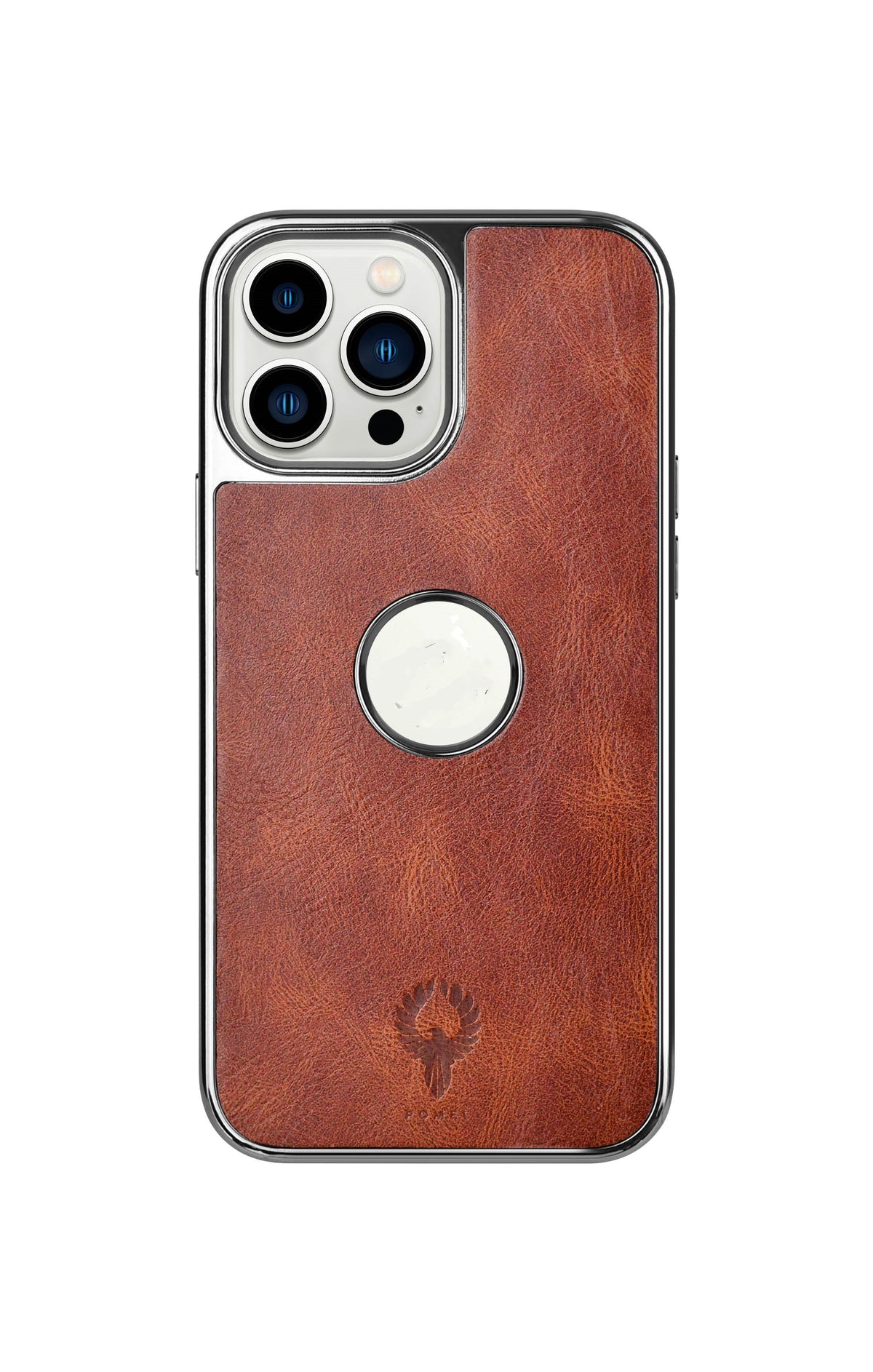 HKM-070035 PU Leather Plated Shockproof Case for iPhone 13 Pro and iPhone 13