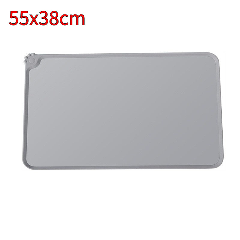 HKM-0700733 Silicone Dog Food Mat 47x30cm for Mess-Free Feeding