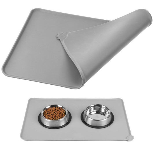 HKM-0700733 Silicone Dog Food Mat 47x30cm for Mess-Free Feeding