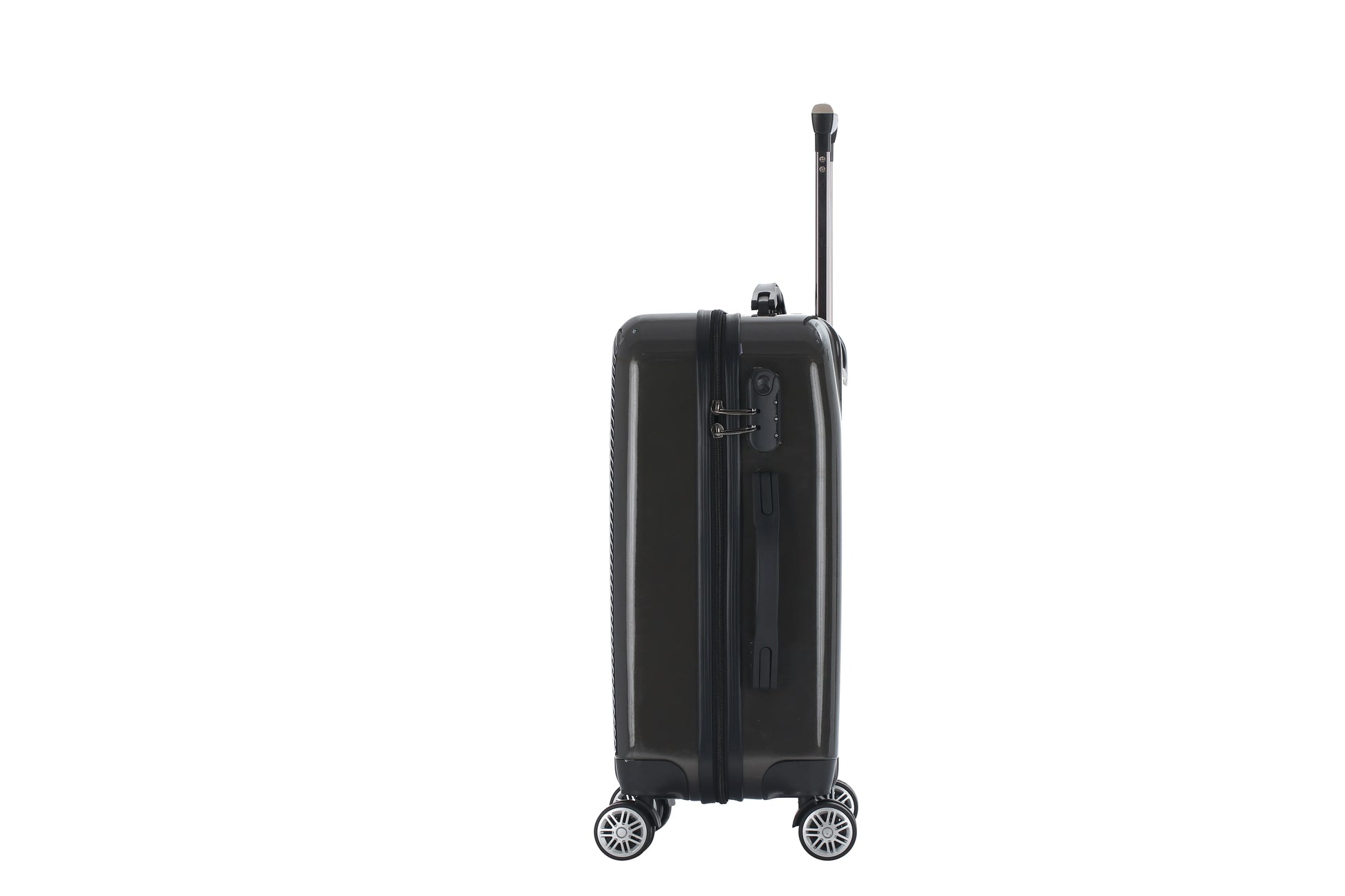 HKM-070163 Small Hard Case PC Luggage Set for Travel with Cosmetic Handbag - Model XHP147