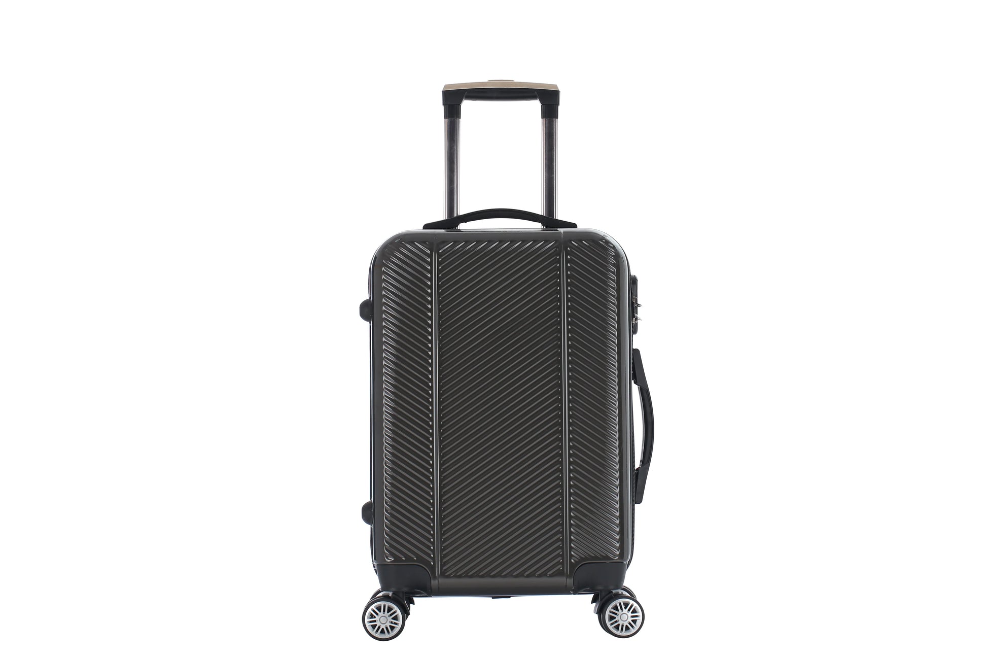 HKM-070163 Small Hard Case PC Luggage Set for Travel with Cosmetic Handbag - Model XHP147
