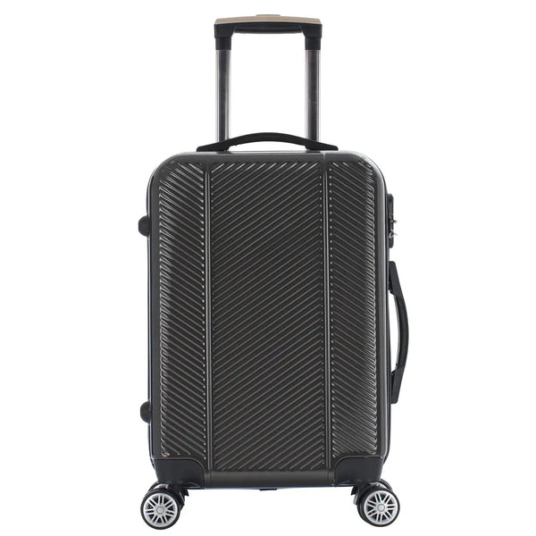 HKM-070163 Small Hard Case PC Luggage Set for Travel with Cosmetic Handbag - Model XHP147