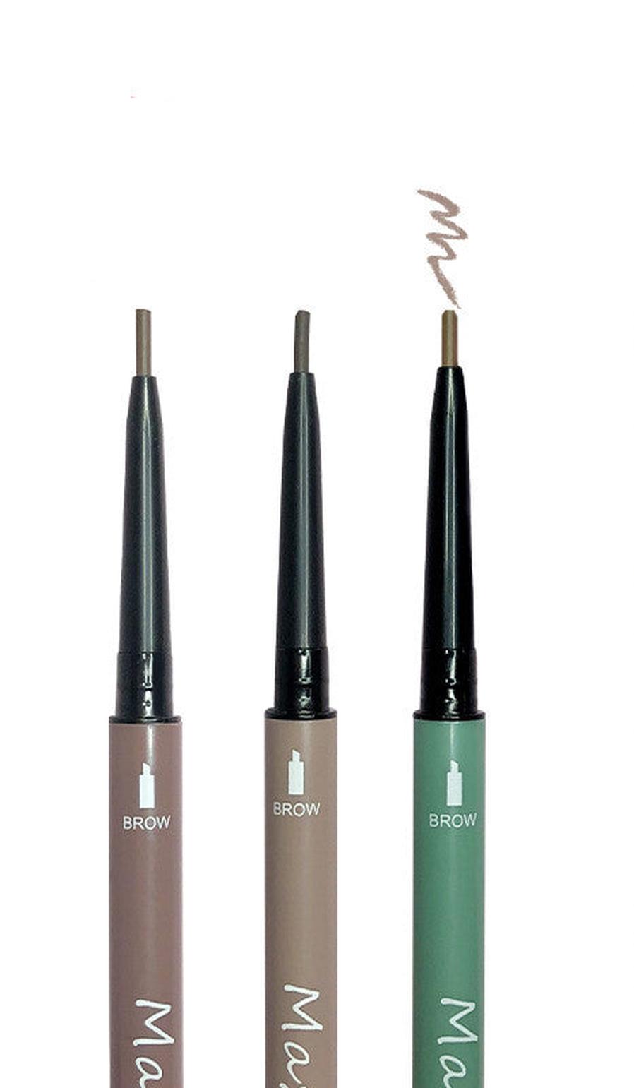 HKM-070163 Super Thin Waterproof Eyebrow Pencil for All Skin Types - Long-lasting, Sweat-proof Formula