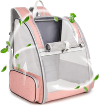 HKM-0702141 Innovative Backpack Carrier for Cats and Small Dogs - Comfortable, Breathable Design