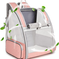 HKM-0702141 Innovative Backpack Carrier for Cats and Small Dogs - Comfortable, Breathable Design