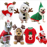 HKM-0703037 Cozy Red Flannel Dress for Dogs and Cats - Perfect for Holidays and Festive Occasions