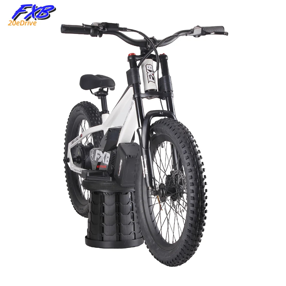 HKM-070355 Kids Electric Balance Bike with 800W Brushless Hub Motor, 36V Lithium Battery, 20-Inch Wheels, 3-Speed Gears
