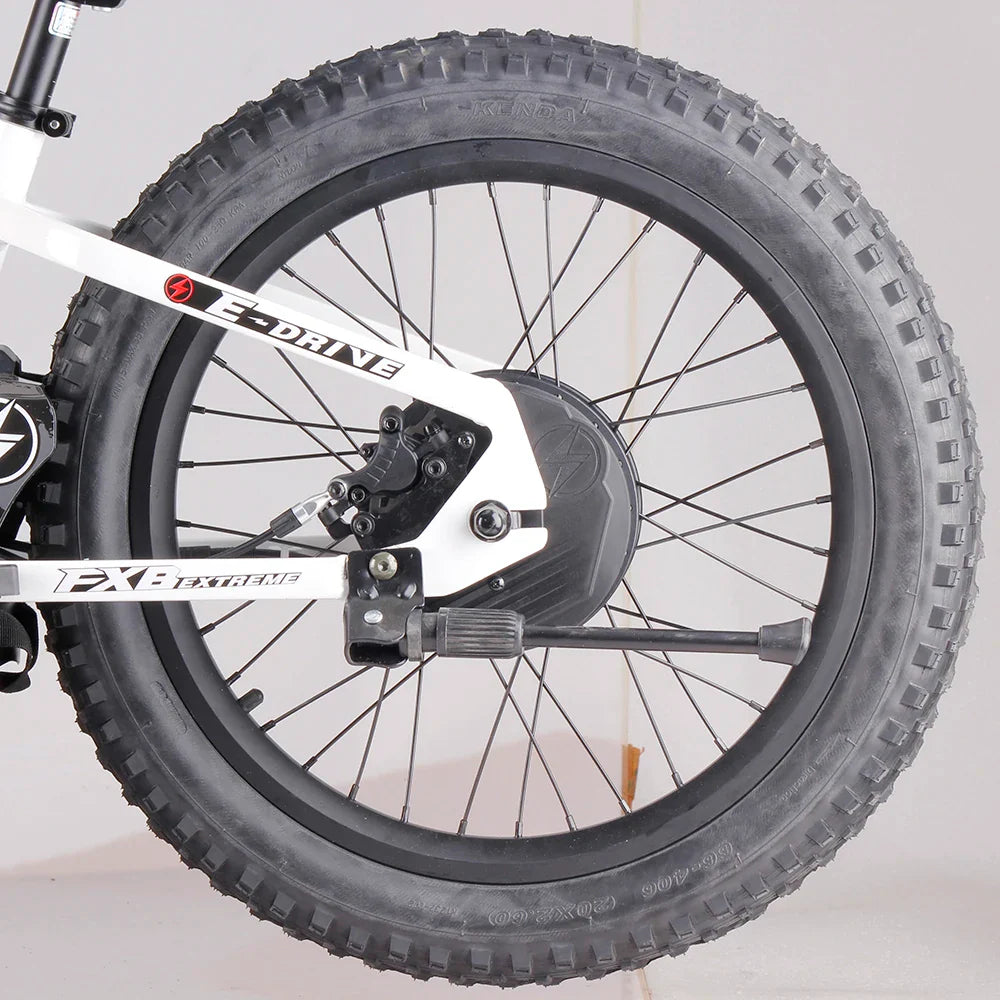 HKM-070355 Kids Electric Balance Bike with 800W Brushless Hub Motor, 36V Lithium Battery, 20-Inch Wheels, 3-Speed Gears