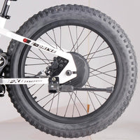 HKM-070355 Kids Electric Balance Bike with 800W Brushless Hub Motor, 36V Lithium Battery, 20-Inch Wheels, 3-Speed Gears
