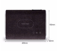 HKM-070419 Wireless Charging Bluetooth Speaker with Dual Stereo Sound and Over-voltage Protection