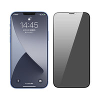 HKM-070483 Anti-Peeping Tempered Glass Film Compatible with iPhone Models - High Definition, Scratch-Resistant, Dust-Proof