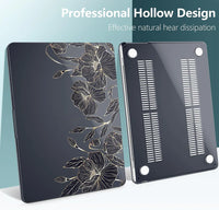 HKM-070483 Crystal Clear Transparent UV Printed Case for 15-Inch MacBook Air 2024 with M2 Chip