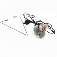 HKM-0705469 Elastic Automatic Cat and Rabbit Hanging Toy with Delicate Ball