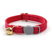 HKM-0706621 Safety Bell Cat Collar with Adjustable Cloth Design for Pet Comfort