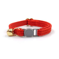 HKM-0706621 Safety Bell Cat Collar with Adjustable Cloth Design for Pet Comfort