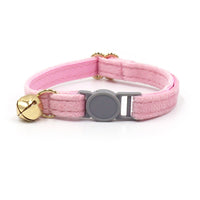 HKM-0706621 Safety Bell Cat Collar with Adjustable Cloth Design for Pet Comfort