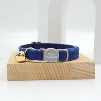 HKM-0706621 Safety Bell Cat Collar with Adjustable Cloth Design for Pet Comfort