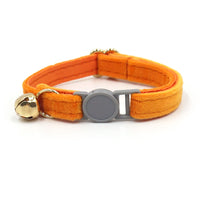 HKM-0706621 Safety Bell Cat Collar with Adjustable Cloth Design for Pet Comfort