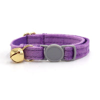 HKM-0706621 Safety Bell Cat Collar with Adjustable Cloth Design for Pet Comfort