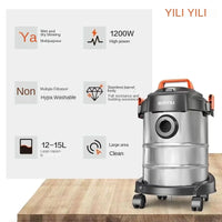 HKM-070675 High-Power Portable Vacuum Cleaner for Household and Automobile Use