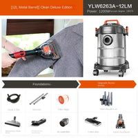 HKM-070675 High-Power Portable Vacuum Cleaner for Household and Automobile Use