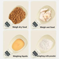 HKM-0707901 Digital Pet Food Scale with LCD Display - Precision Measuring Spoon for Accurate Dog and Cat Feeding